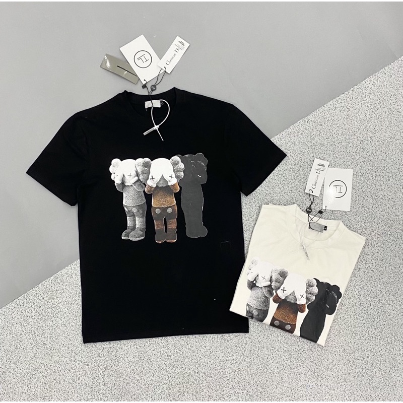 Áo phông cổ tròn hình gấu (nam/nữ) | BigBuy360 - bigbuy360.vn