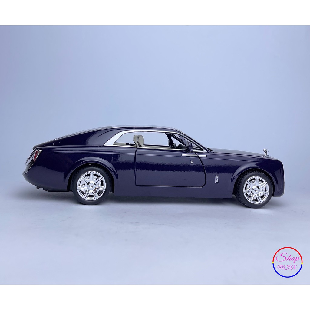 Xe mô hình sắt Rolls-Royce Sweptail TẶNG KÈM BIỂN SỐ tỉ lệ 1:24 XLG