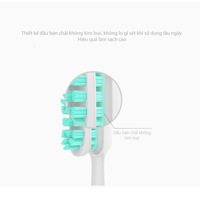 Bàn chải điện Xiaomi Mijia T300 & T100 - Kháng Nước ipx7 - Bàn Chải Đánh Răng Xiaomi Mijia - Hàng Chính Hãng
