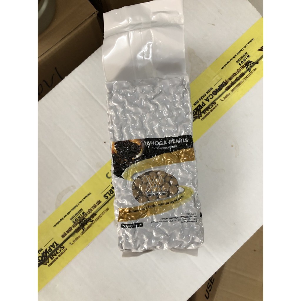 Trân Châu Đen Wings Túi 1kg - LOẠI SẢN XUẤT TẠI VIỆT NAM