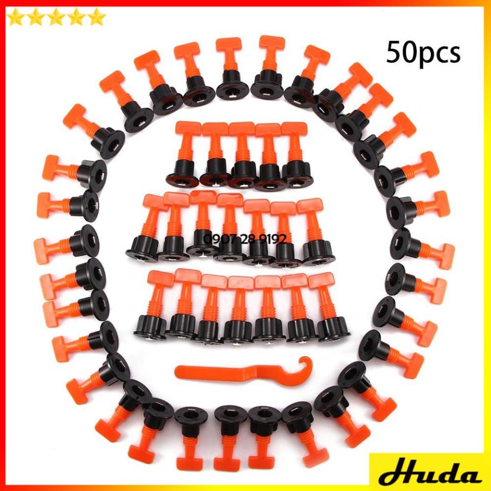 Ke cân bằng ốp lát gạch,Vít cân bằng gạch loại tái sử dụng ⭐Túi 50c tặng 100 ke nhựa lót gạch nền