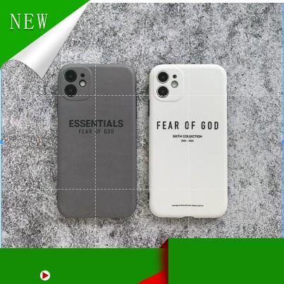 (Hàng Mới Về) Ốp điện thoại hình FEAR OF GOD cho iPhone 11