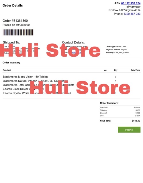 Vitamin E tự nhiên Blackmores Vitamin Natural E 500IU / 1000IU