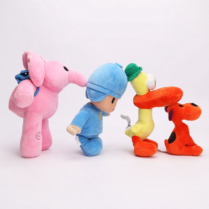 Thú nhồi bông Pocoyo Elly Pato Loula làm đồ chơi cho trẻ em