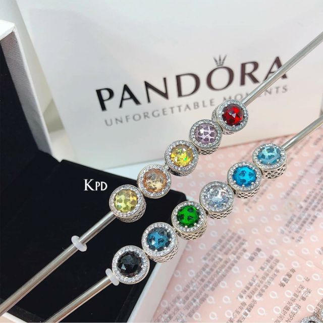 Vòng cổ mix charm bạc 925 chọn màu tùy ý hình bên