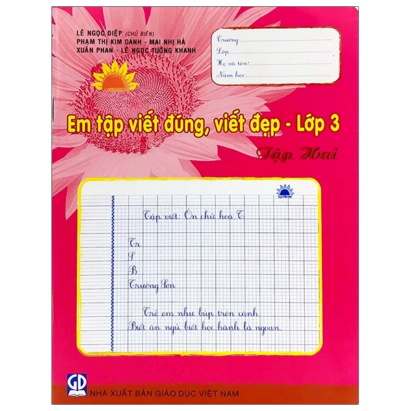 Sách - Em Tập Viết Đúng Viết Đẹp Lớp 3 - Tập 2 (2020)