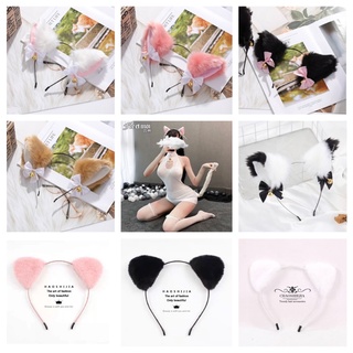 Băng đô bờm tai mèo, tai gấu nhiều mẫu cute
