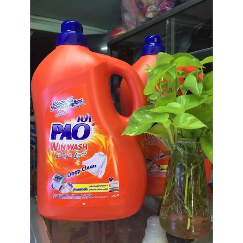 Nước Giặt Xả ĐẬM Đặc Pao Win Wash 3000ML Thái Lan