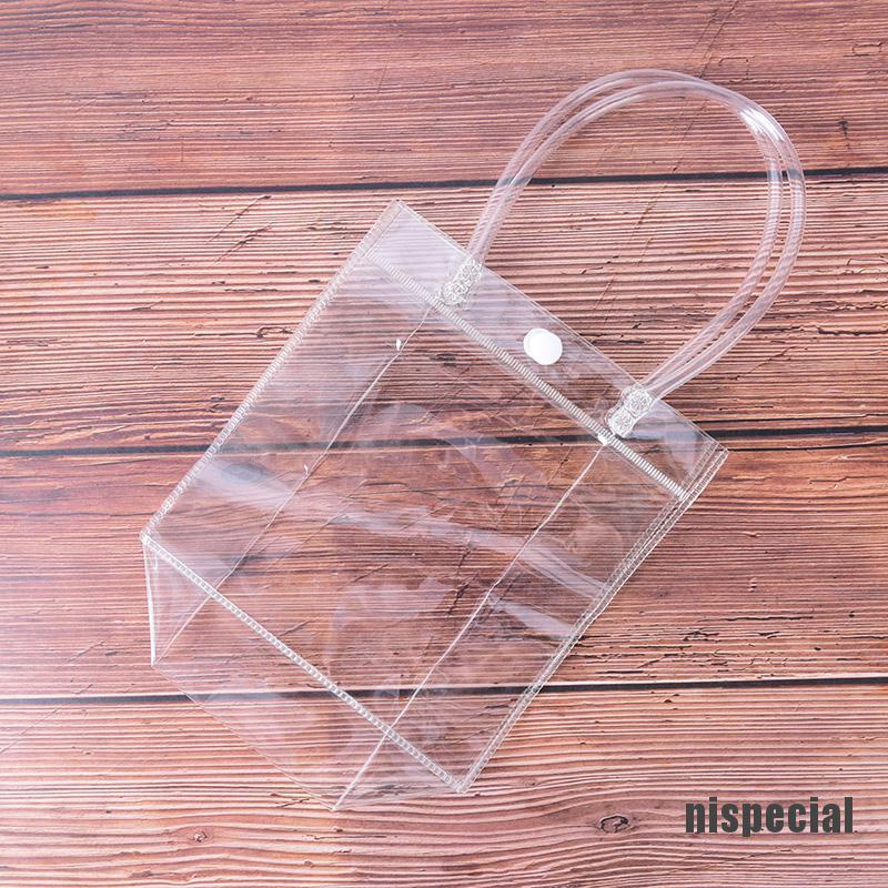 1 Túi Tote Đeo Vai Trong Suốt Thời Trang Mùa Hè Dành Cho Nữ