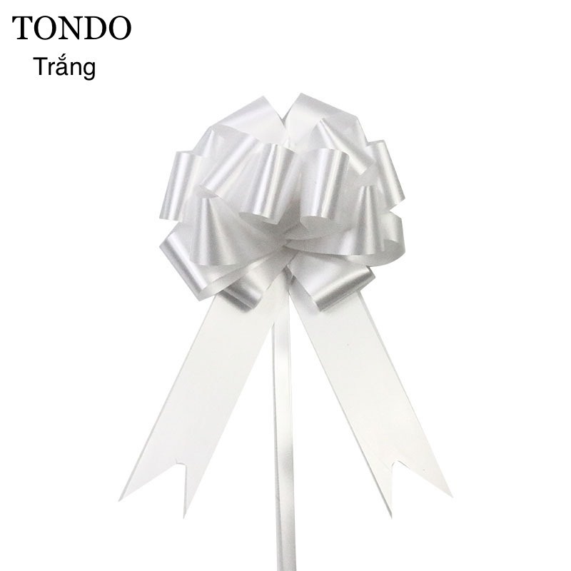 SET 5 Cái Nơ Rút Tú Cầu Trơn  KT 3cm - 120cm Gói Quà Buộc Quà Buộc Hoa