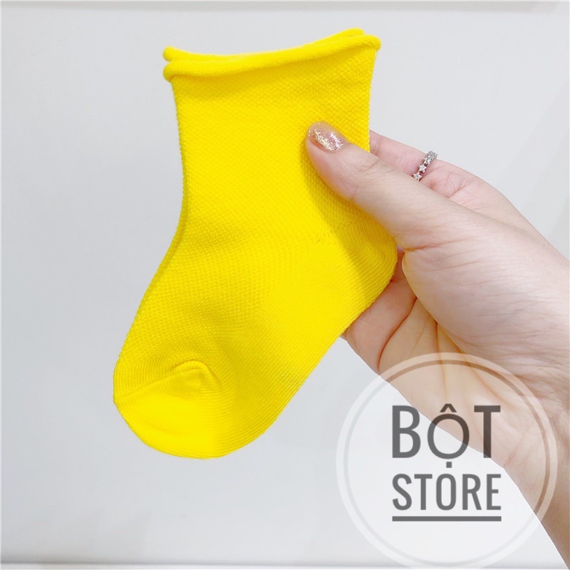 Tất nhún Hàn Quốc nhiều màu cho bé yêu mix đồ