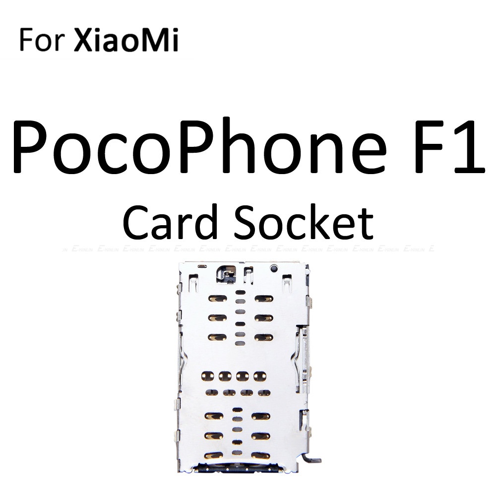 Khay Đựng Thẻ Sim Điện Thoại Cho XiaoMi Redmi 7 Note 7 Pro PocoPhone F1 Micro SD