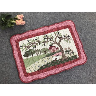 Thảm chùi chân cotton Hàn Quốc 100%
