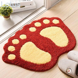 Thảm chùi chân hình bàn chân dễ thương