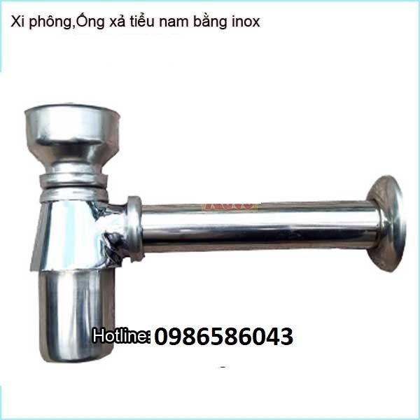 Bộ xả tiểu nam,xi phông,ống xả tiểu nam inox