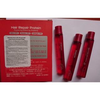 COMBO - 3 lọ Protein siêu phục hồi tóc 13ml ( thần dược) "