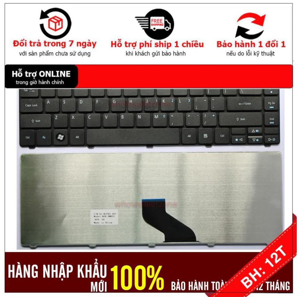 [BH12TH] Bàn phím cho Laptop Acer Aspire 4741 4741Z 4743 4743Z 4745 4745Z Có Ảnh Hướng Dẫn Tháo Lắp