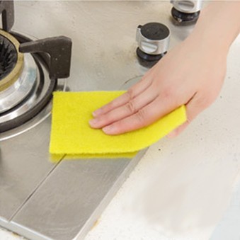 Square And Rectangularl Dish Kitchen Cellulose Sponge Cloth for Dishes Cleaning