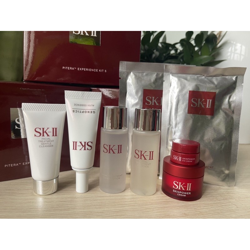 SET MINI SKII - SET KIT 5 - BỘ DƯỠNG DA CHUYÊN SÂU, DƯỠNG TRẮNG, TRẺ HOÁ DA SKII