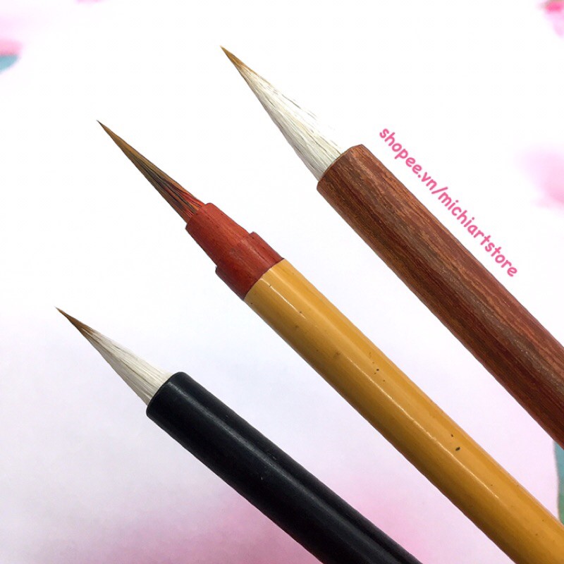 [Michi Art Store] Bắc Hải Đạo - Bút lông vẽ màu nước thủy mặc, cọ thư pháp Thủy Thủ, Bối Xác, San Hô - Dẫn Thuỷ Hiên