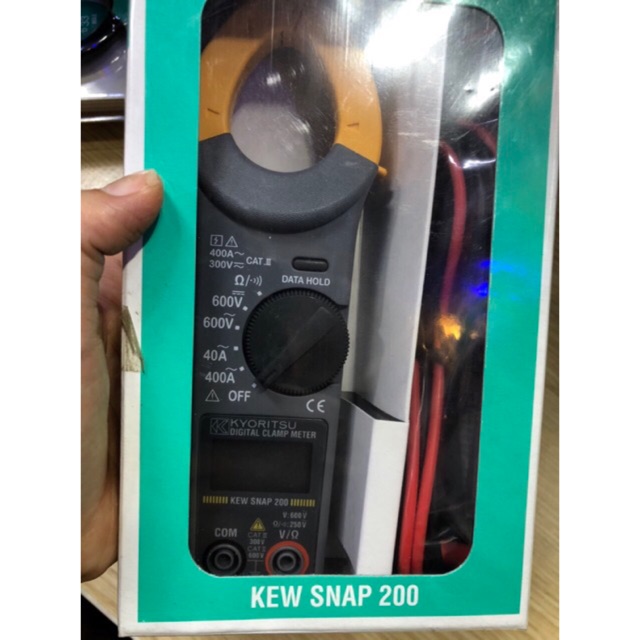 [VM] - Đồng hồ Ampe kìm kẹp dòng Kyoritsu KEW SNAP 200 cao cấp.