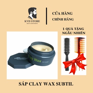 Sáp vuốt tóc nam clay wax subtil