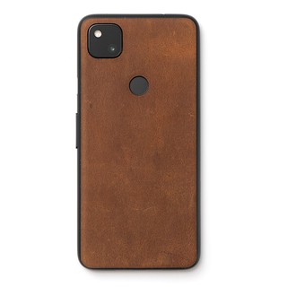 DÁN DA GOOGLE PIXEL 4A - Chính hãng Khắc Tên, chất liệu da bò