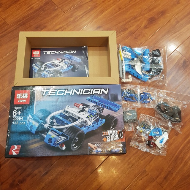 🌟🌟 Lắp Ráp Siêu Xe Cảnh Sát Series Technic 🌟🌟 Lepin 20094 Lari 11294