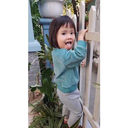 Áo nhung mềm giữ ấm giữ nhiệt cho bé trai bé gái