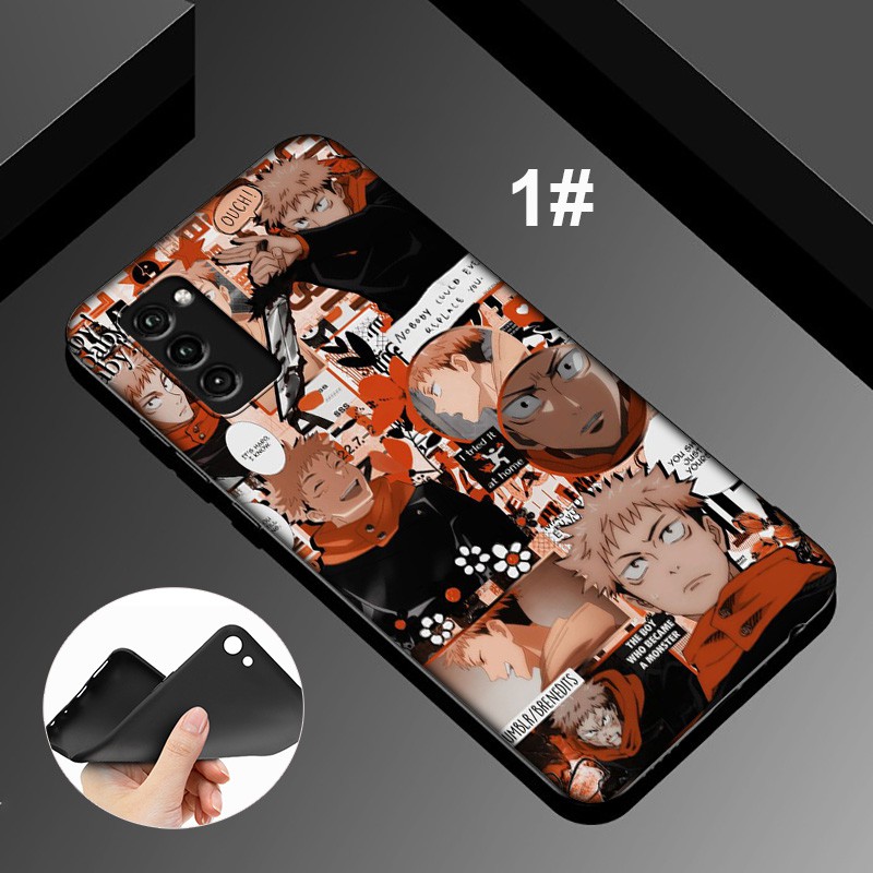 Ốp điện thoại TPU mềm vừa vặn anime Jujutsu Kaisen WC17 cho Huawei P40 P30 P20 Pro Max Lite P Smart 2019 2018 P20Lite