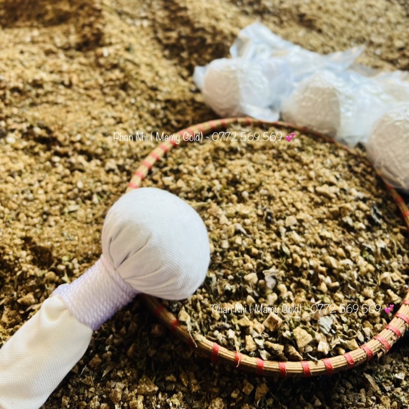 CÂY CHƯỜM MUỐI THẢO DƯỢC • Chườm mắt - Mũi- Mặt • Săn da mặt, đỡ phù nề, sưng bụp mắt •Mamy Gold