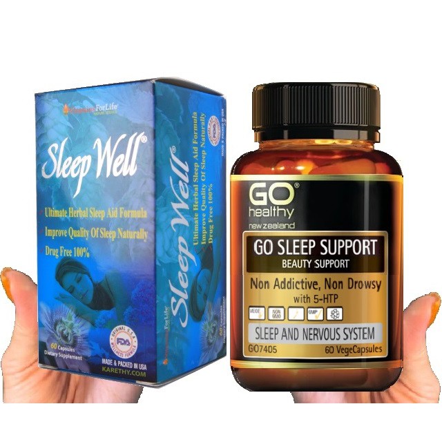 Combo Beauty Sleep Well Sleep Support gummies melatonin kẹo ngủ vị mâm xôi tự nhiên nature bounty natrol vitafusion 90v