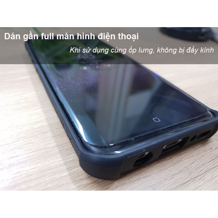 [Freeship HN từ 99k]Kính cường lực Full keo nước UV Galaxy S8 / S8Plus