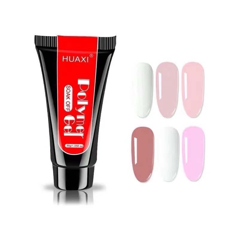 Gel gôm đắp móng úp móng Huaxi