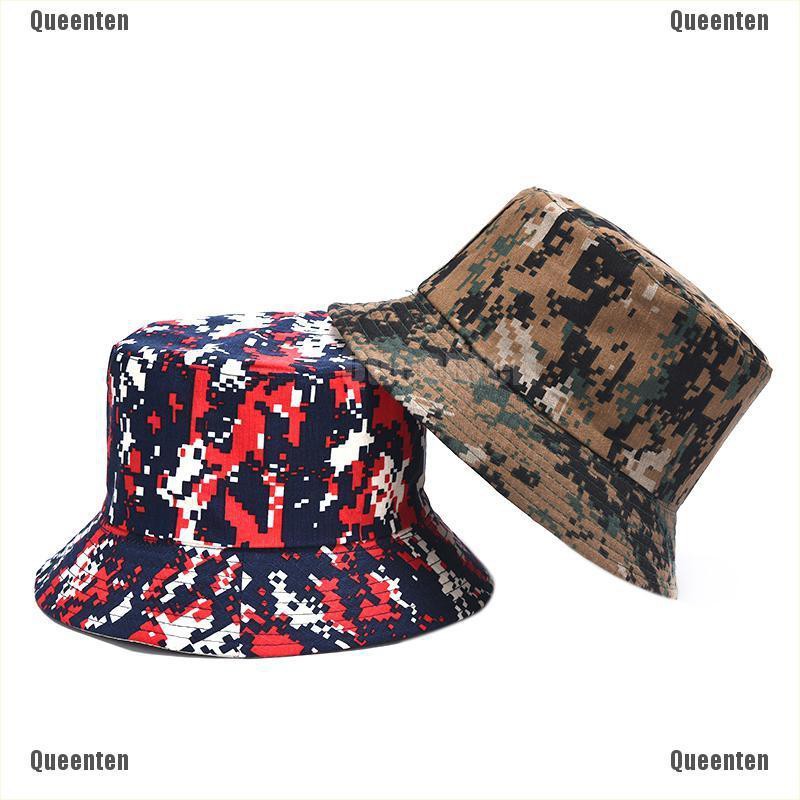 Nón Bucket Màu Camo