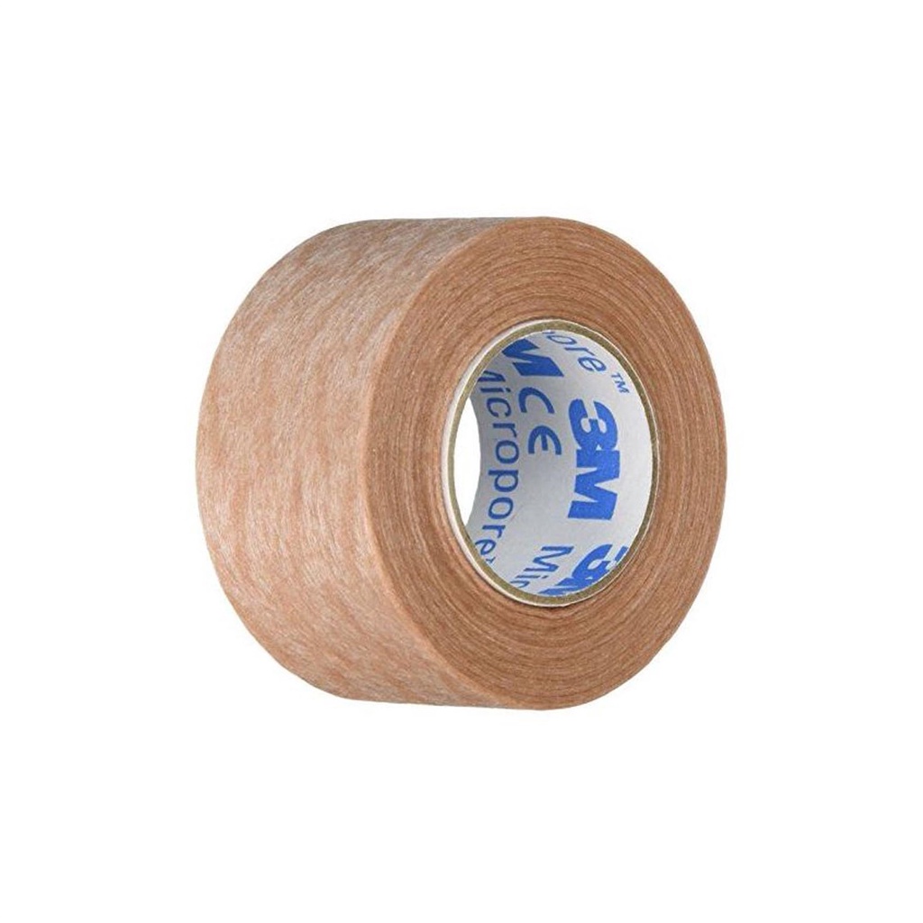 Băng keo dán 3M Micropore 2.5cm x 9.1m định hình sau phẫu thuật