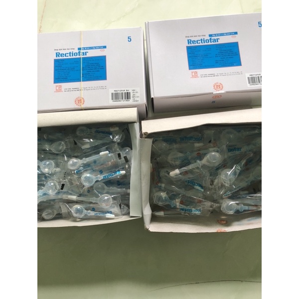 ống bơm trực tràng Rectiofar 3ml, 5ml( chính hãng)