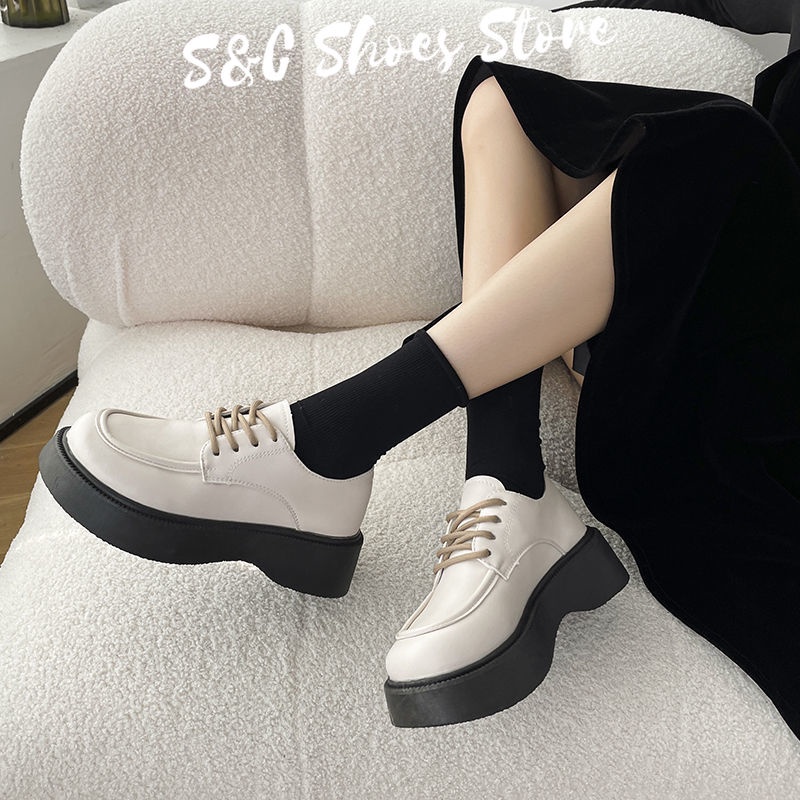 Giày Da Oxford Cao 5CM Thời Trang Chất Lượng Cao