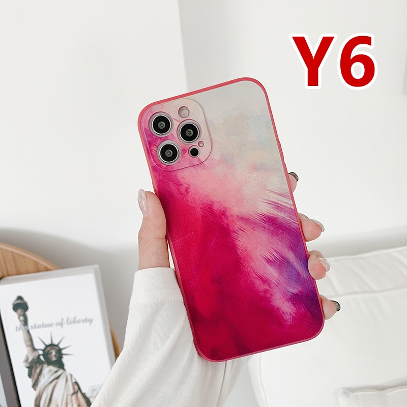 Ốp Điện Thoại Dẻo Họa Tiết Hoạt Hình Màu Nước Graffiti Cho Vivo Y91C V15 V15Pro V9 Y85 V20Pro X50 V20 Pro X50Pro