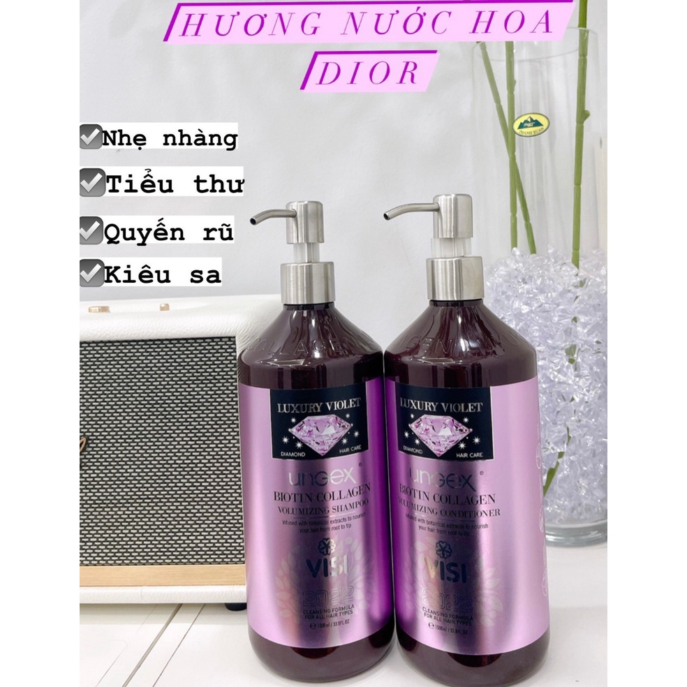 Dầu Gội Xả BIOTIN & COLLAGEN Luxury Perfum - Hương Nước Hoa Đủ 5 Mùi