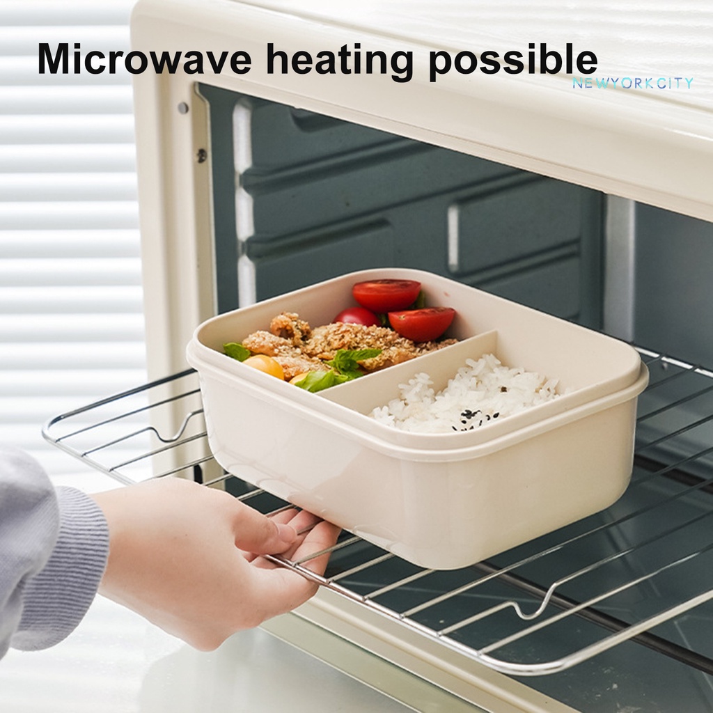 Hộp Đựng Cơm Trưa NYC 1200ml Hình Chữ Nhật Chống Tràn