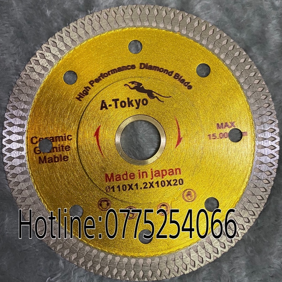 Lưỡi cắt gạch đa năng A-Tokyo Madiin Japanese 110mm x 1.1mm x 20mm