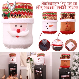 Vỏ bọc chai nước 5 gallon hình ông già noel / tuần lộc / người tuyết