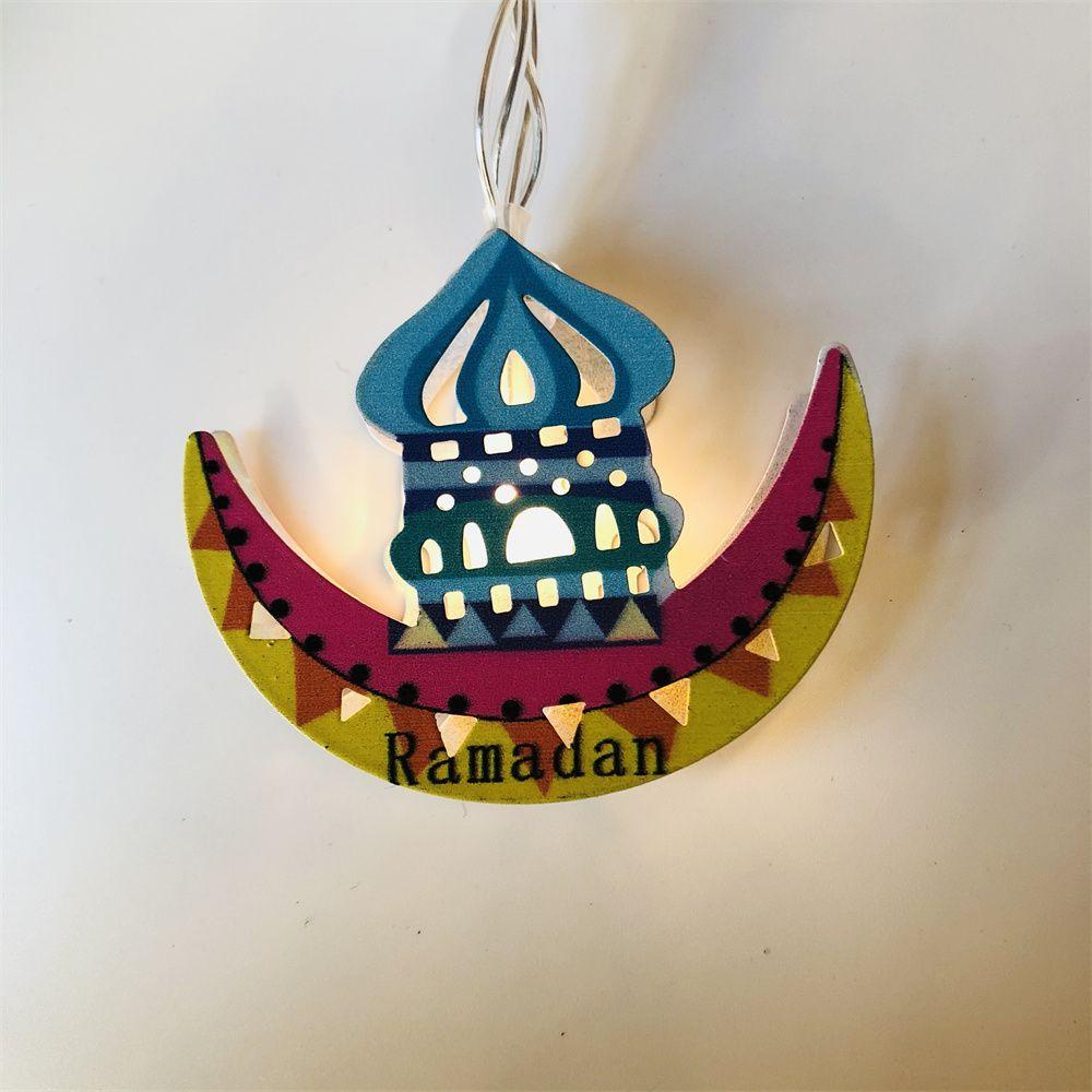 LET Dây Đèn LED 1.65m Hình Mặt Trăng Trang Trí Tiệc