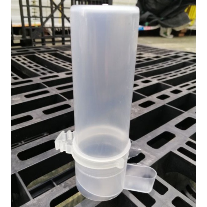 ĐÔI ỐNG ĐỰNG NƯỚC - ĐỰNG CÁM CHO CHIM cóng tròn