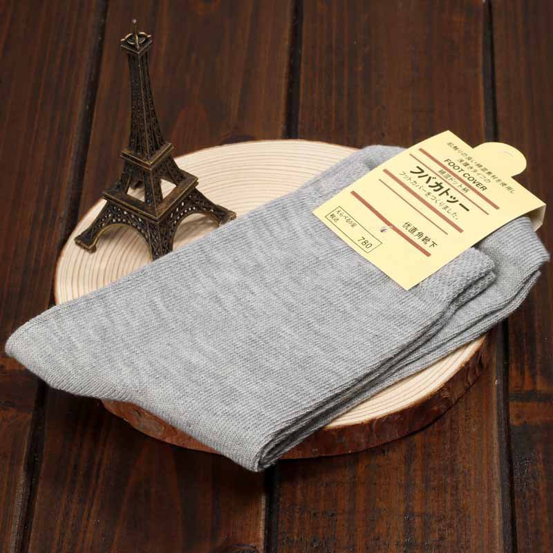 Vớ cổ cao nam nữ tất trơn văn phòng thường cotton thời trang đẹp kháng khuẩn khử mùi thấm hút mồ hôi tốt MONEY VC055