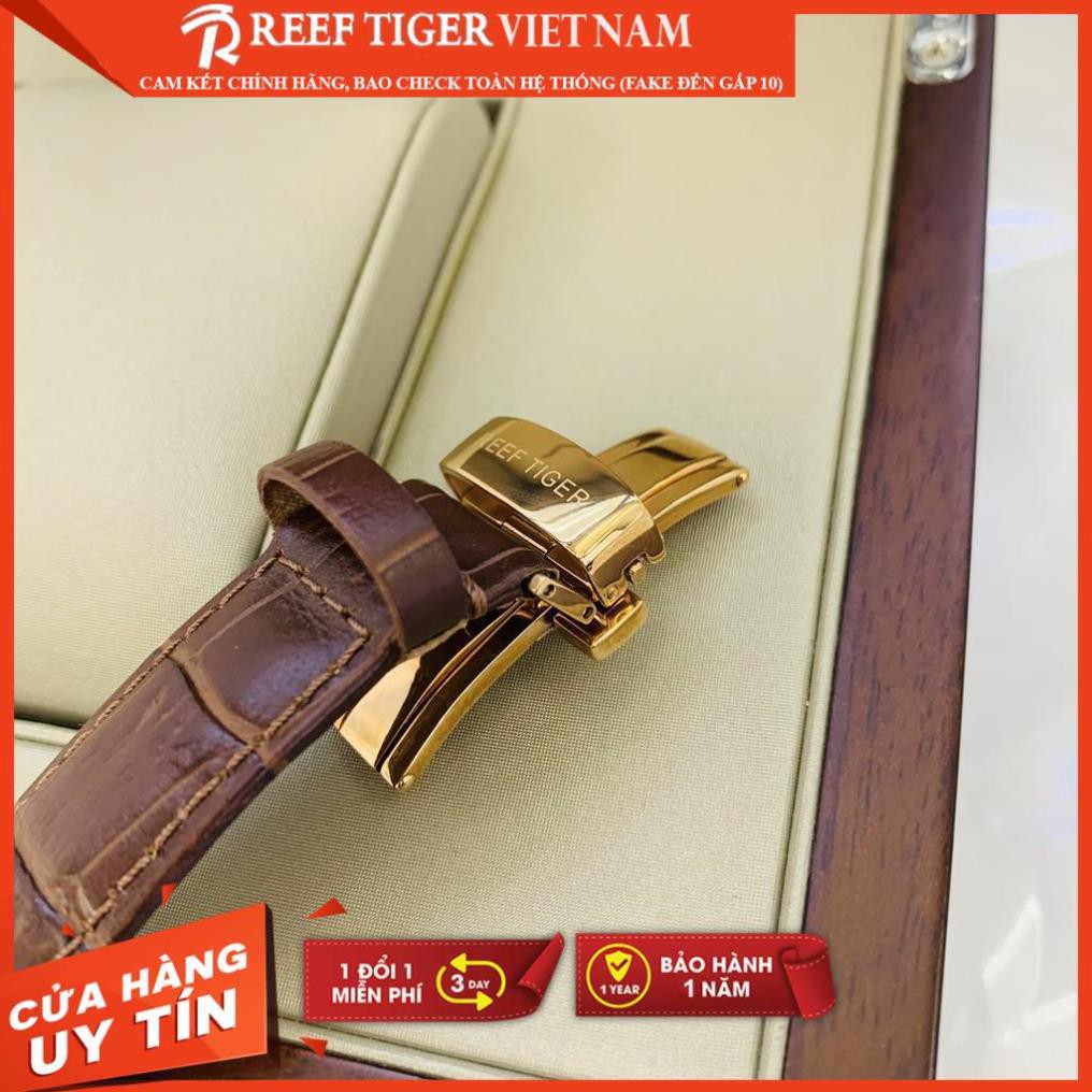 [REEFTIGERVIETNAM]  Đồng hồ nam Reef Tiger RGA8232-PWB