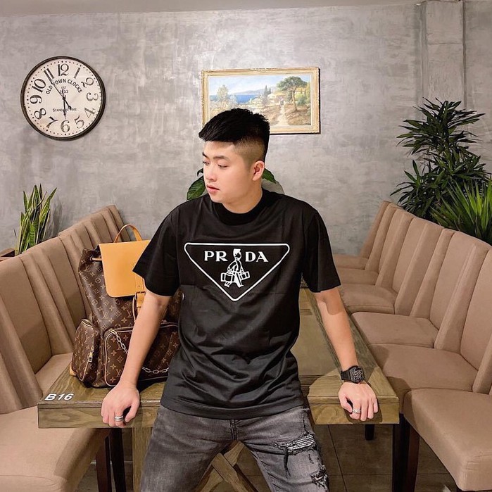 Áo Thun Nam, Áo Phông Tay Lỡ Suông Rộng In Nhiệt Chất Liệu Thun Cotton Thoáng Mát - AC85 - Xuongmaytrungkien