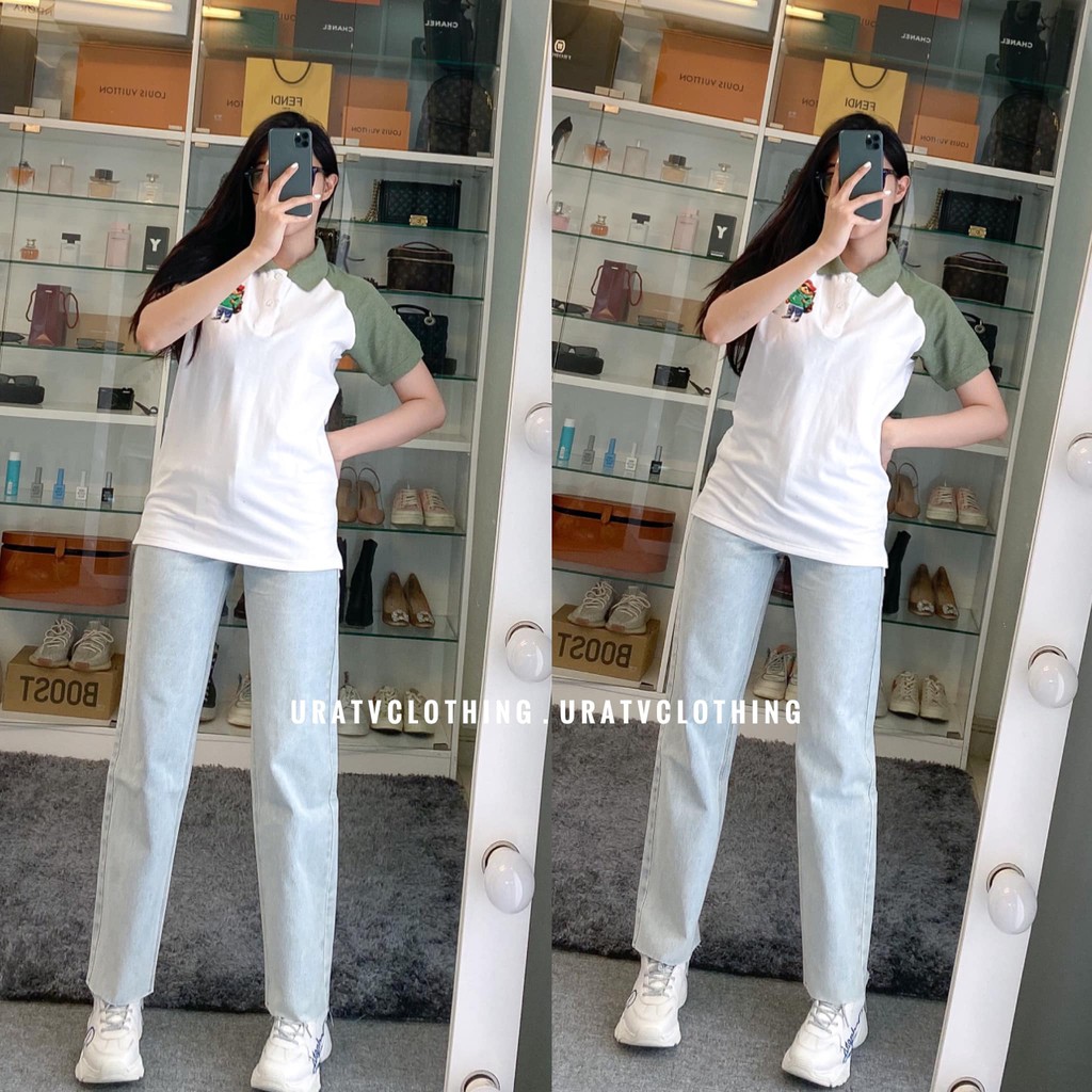 [FREESHIP - ẢNH CHÍNH CHỦ] Quần jean SUÔNG rộng CẠP ĐÔI KAN.CAN