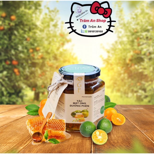 Tắc Mật Ong Đường Phèn (500g) _ (giao HOẢ TỐC HCM)